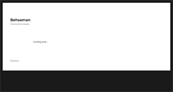 Desktop Screenshot of behsaman.com